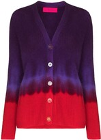 Thumbnail for your product : The Elder Statesman tie-dye V-neck cardigan
