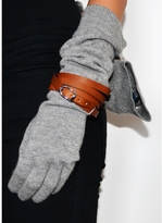 Thumbnail for your product : Ralph Lauren Blue Label Grey Wool Gloves