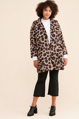 ModCloth Spotted All Over Coat