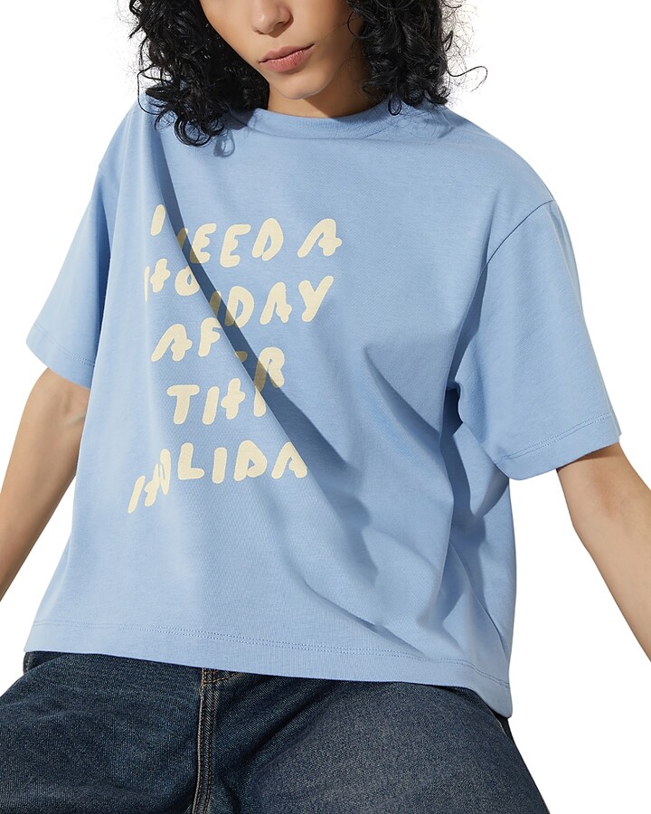 Max & Co. Boxy Crewneck T Shirt