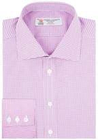 Thumbnail for your product : Turnbull & Asser Poplin Check Printed Shirt