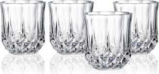 Longchamp Cristal D'Arques Set of 4 Double Old Fashioned Glasses