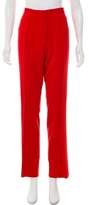 Thumbnail for your product : Celine CÃ©line Wool Straight-Leg Pants Red CÃ©line Wool Straight-Leg Pants