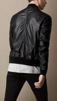Thumbnail for your product : Burberry Nappa Leather Bomber Jacket