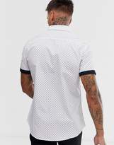 Thumbnail for your product : New Look geo print shirt in white