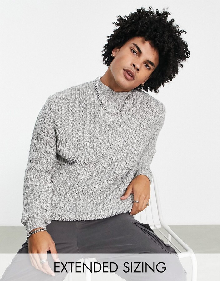 Mock neck sweater asos Clearance