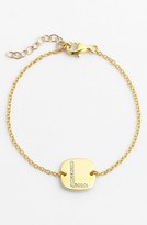 Thumbnail for your product : Lola James Jewelry Pavé Initial Charm Bracelet