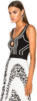 Thumbnail for your product : Proenza Schouler Intarsia Circle Cut Out Tank