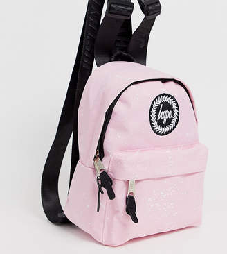 Hype Pink Speckle Mini Backpack