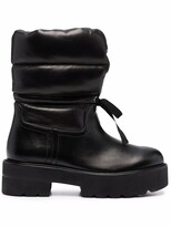 Thumbnail for your product : Stuart Weitzman Quilted Panelled Ankle Boots