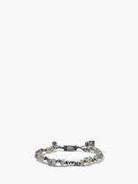 Thumbnail for your product : John Varvatos Frosted Onyx and Sterling Silver Bracelet