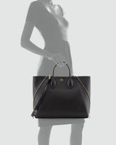 Thumbnail for your product : K. Jacques Yves Alsace Medium Tote Bag, Black
