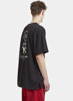 Thumbnail for your product : Y-3 Logo Back Crew Neck T-Shirt in Black