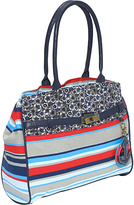 Thumbnail for your product : Ashley M Everyday Striped Handbag