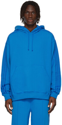 adidas x IVY PARK Blue Terry Hoodie - ShopStyle