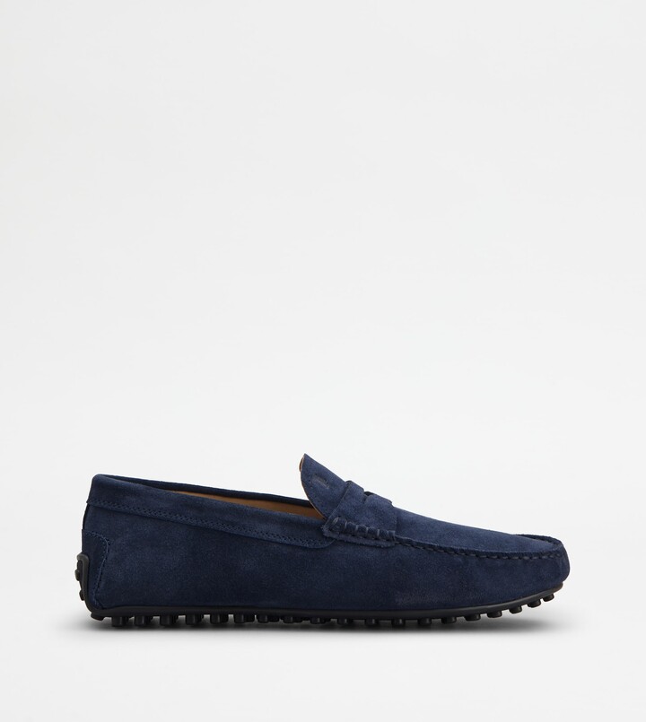 Tod's City Gommino Loafers in Suede