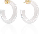 Thumbnail for your product : Alison Lou Small Jelly Lucite Hoop Earrings