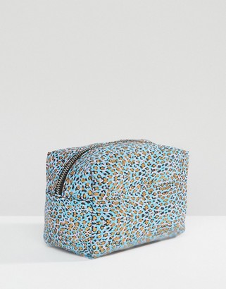 ASOS Glitter Leopard Makeup Bag