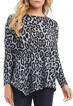 leopard print dressy tops