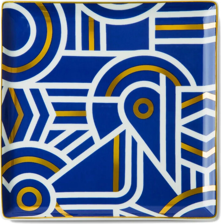 OCTAEVO Greco geometric tray (15cm x 15cm)