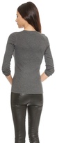 Thumbnail for your product : Vince Skinny Rib Crew Sweater