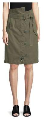 Max Mara Weekend Bull Cotton Skirt