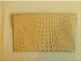 Thumbnail for your product : JJ Winters Beige Leather Clutch bag