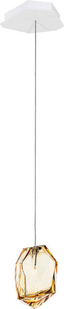 Lasvit Crystal Rock Single Pendant Light