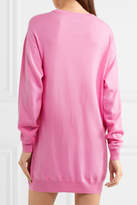 Thumbnail for your product : Moschino My Little Pony Intarsia Wool Mini Dress - Pink