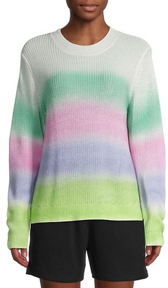 rd style tie dye puff sleeve sweatshirt