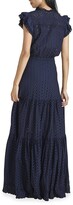 Thumbnail for your product : Veronica Beard Satori Eyelet Short-Sleeve Maxi Dress