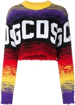 Thumbnail for your product : GCDS Cropped Logo Jumper