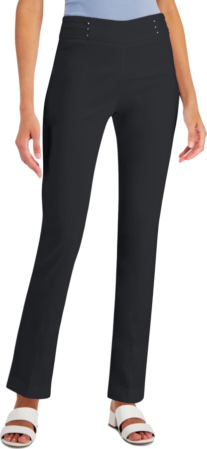 JM Collection Studded Pull-On Pants, Petite & Petite Short, Created for  Macy's - ShopStyle