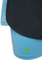 Thumbnail for your product : 7 DAYS ACTIVE Althea Layered Nylon Shorts