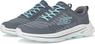 (取寄) スケッチャーズ パフォーマンス レディース ゴー ウォーク 8 ブリット SKECHERS Performance women Go Walk 8 Britt Charcoal/Turquoise SKECHERS Performance Go Walk 8 Britt Women's Walking Shoes