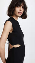 Thumbnail for your product : Alexander Wang T by Fitted Dress with Back Tie Detail