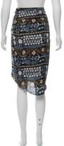 Thumbnail for your product : Veronica Beard Nash Knee-Length Skirt w/ Tags