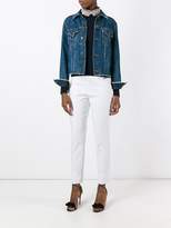 Thumbnail for your product : Tory Burch slim-fit cropped tailored trousers