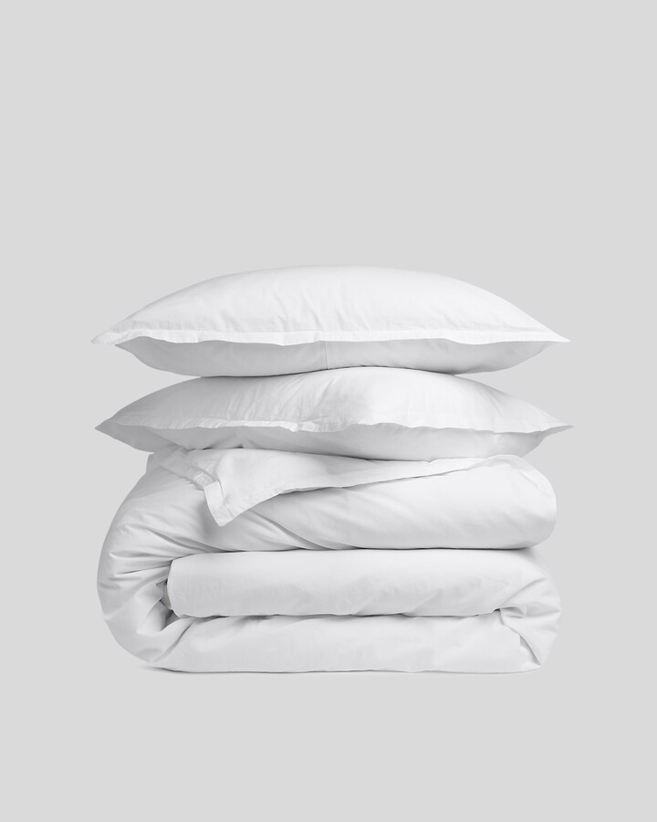 Parachute Home Percale Duvet Cover Set F/Q