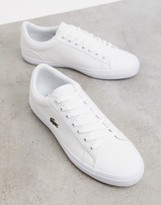 lacoste slip on canvas shoes