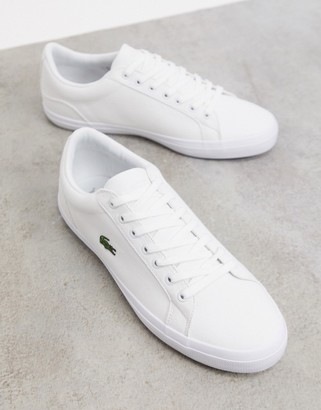 lacoste white canvas
