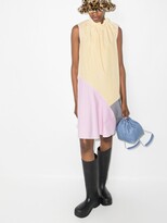 Thumbnail for your product : BROGGER Mia striped panelled dress