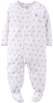 Thumbnail for your product : Carter's Jersey Print Footie (Toddler/Kid) - Ditsy Flower-4T