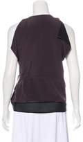 Thumbnail for your product : Fendi Silk Sleeveless Top