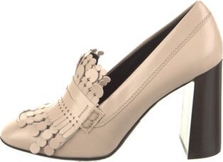Tod's Leather Lasercut Accents Pumps