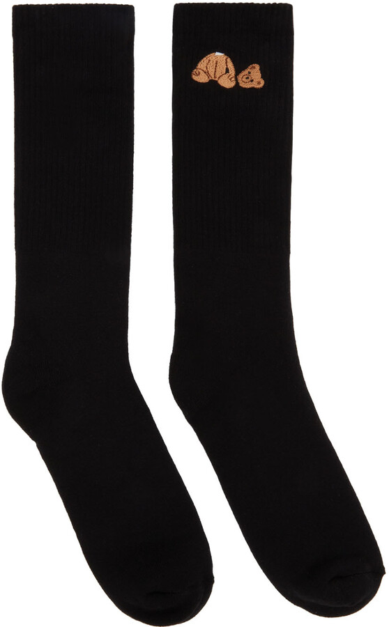Palm Angels Black Bear Socks ShopStyle
