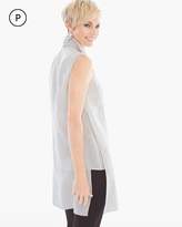 Thumbnail for your product : Petite Linen Side-Slit Tunic