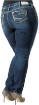 Thumbnail for your product : Silver Jeans Plus Size Suki Skinny-Leg Jeans, Indigo Wash