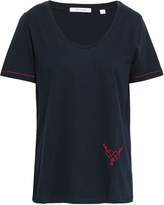 Thumbnail for your product : Chinti and Parker Embroidered Cotton-jersey T-shirt
