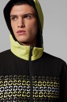 Thumbnail for your product : HUGO BOSS Soft-shell jacket in water-repellent stretch fabric